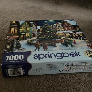 Springbok Christmas Village 1000-Piece Puzzle